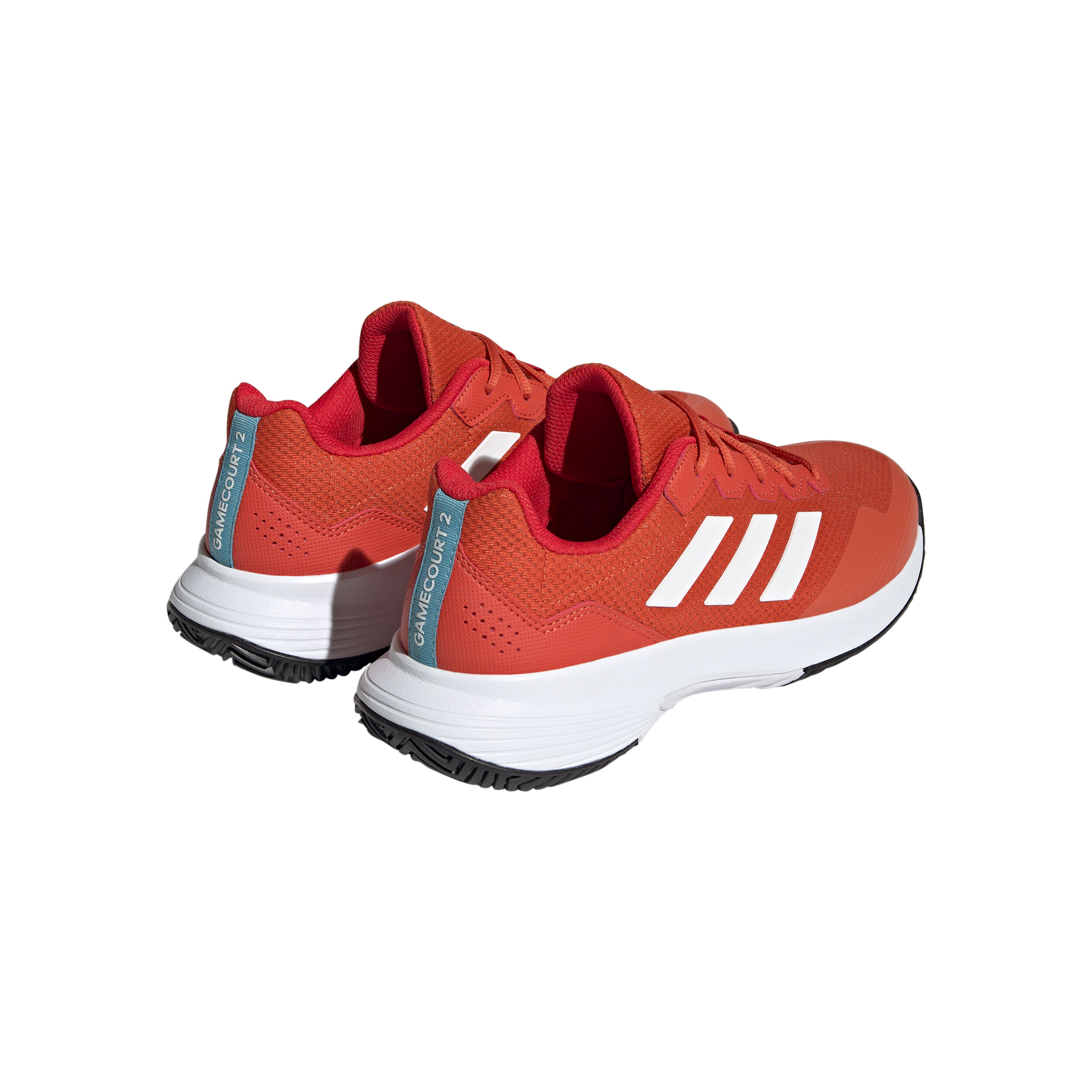 GameCourt 2 Zapatilla Todas Las Superficies Hombres Naranja Blanco