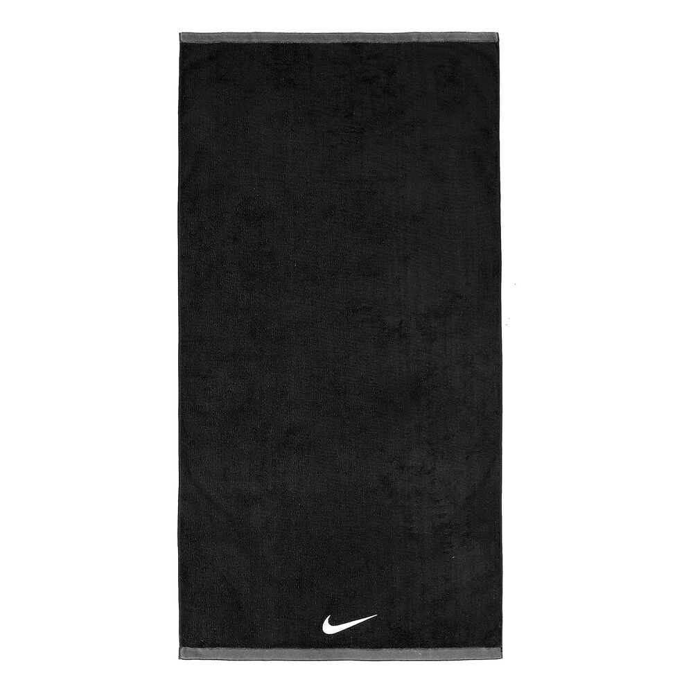 Nike Fundamental Toalla 60x120cm-Negro,Blanco
