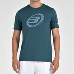 Ropa Bullpadel Bullpadel Lande Camiseta De Manga Corta Hombres-Verde Oscuro