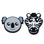 Accesorios Para Raquetas Gamma ZooDamp 2er Schildkröte, Löwe