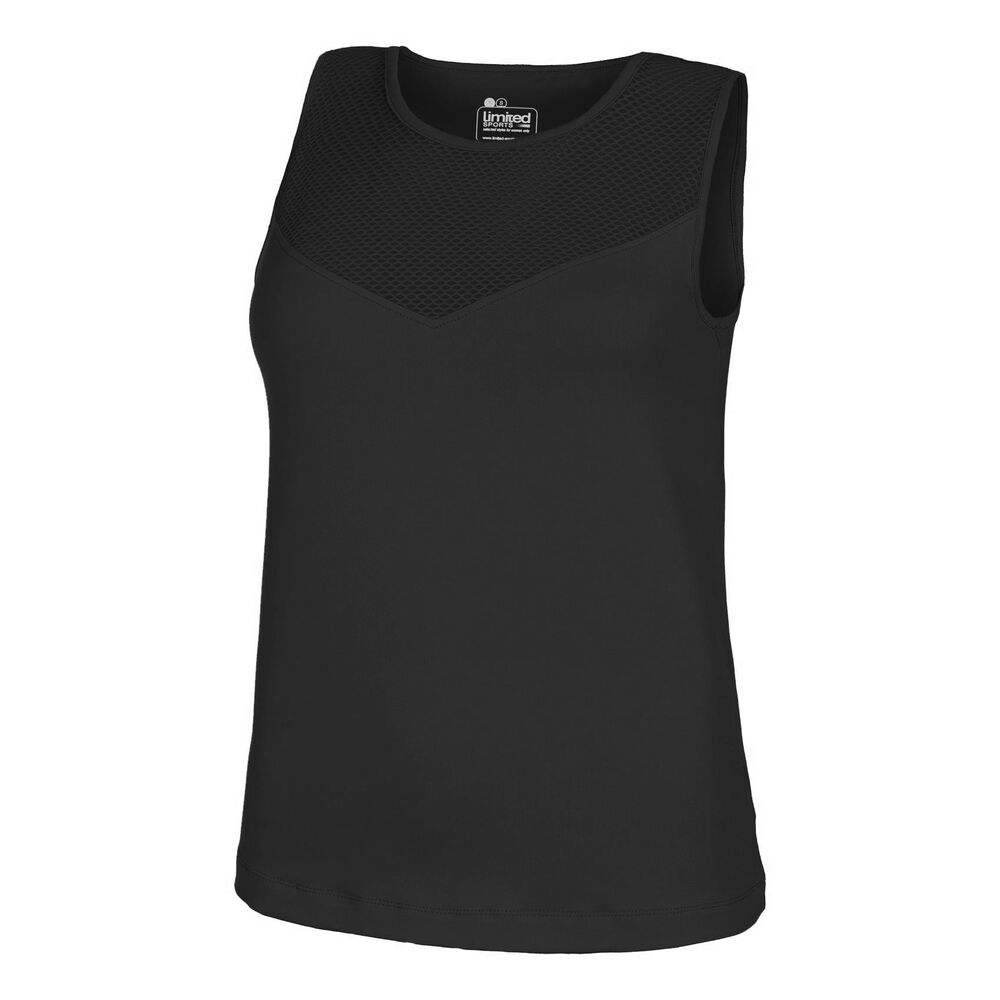 Limited Sports Tina Camiseta De Tirantes Mujeres-Negro