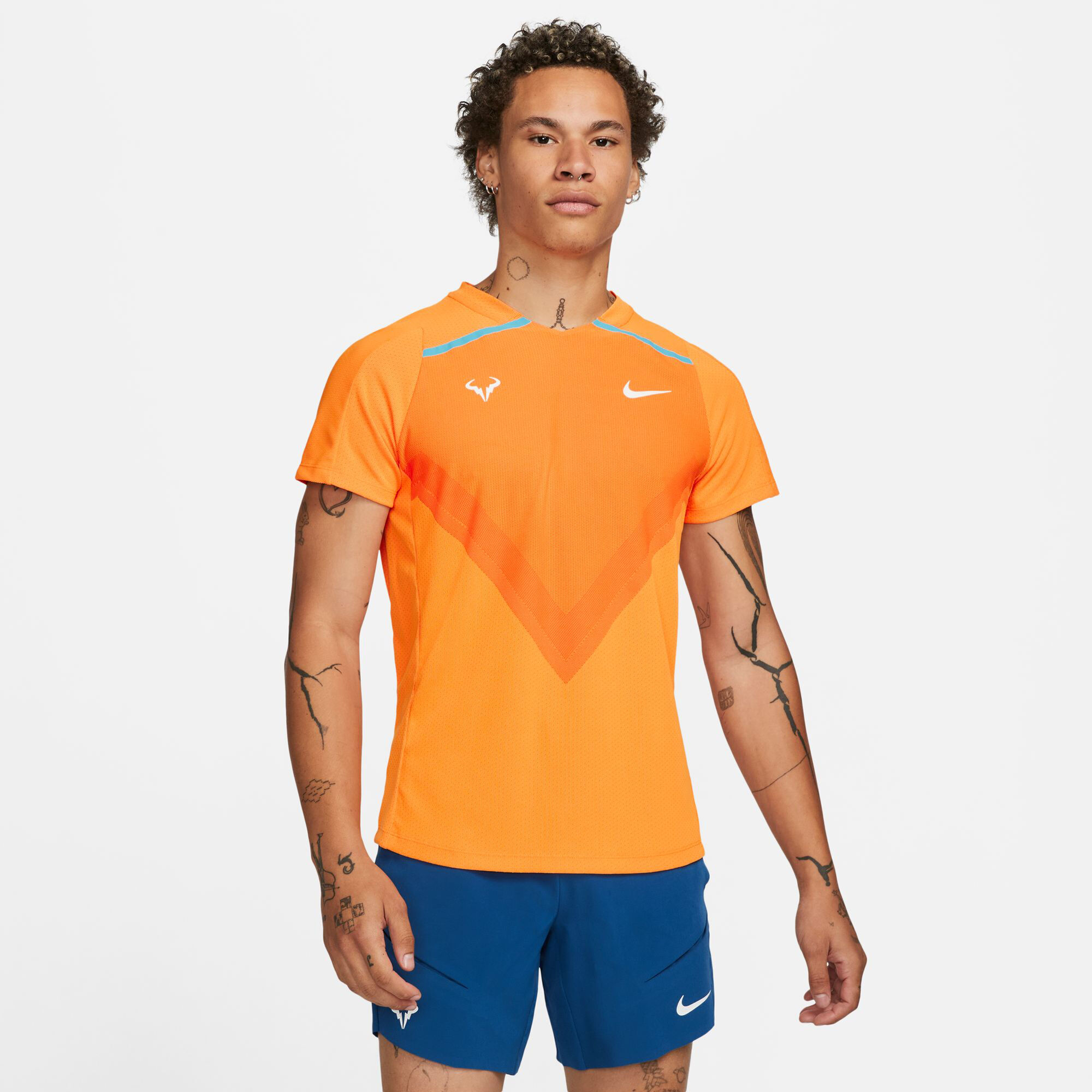 Nike Dri-Fit Advantage RAFA Camiseta De Manga Hombres - Naranja compra online | Tennis-Point