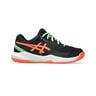 Gel-Dedicate 8 Gs Zapatilla De Pádel Niños-Negro,Coral