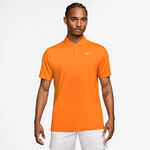 Ropa Nike Nike Dri-Fit Victory Court Solid Polo Hombres - naranja, blanco