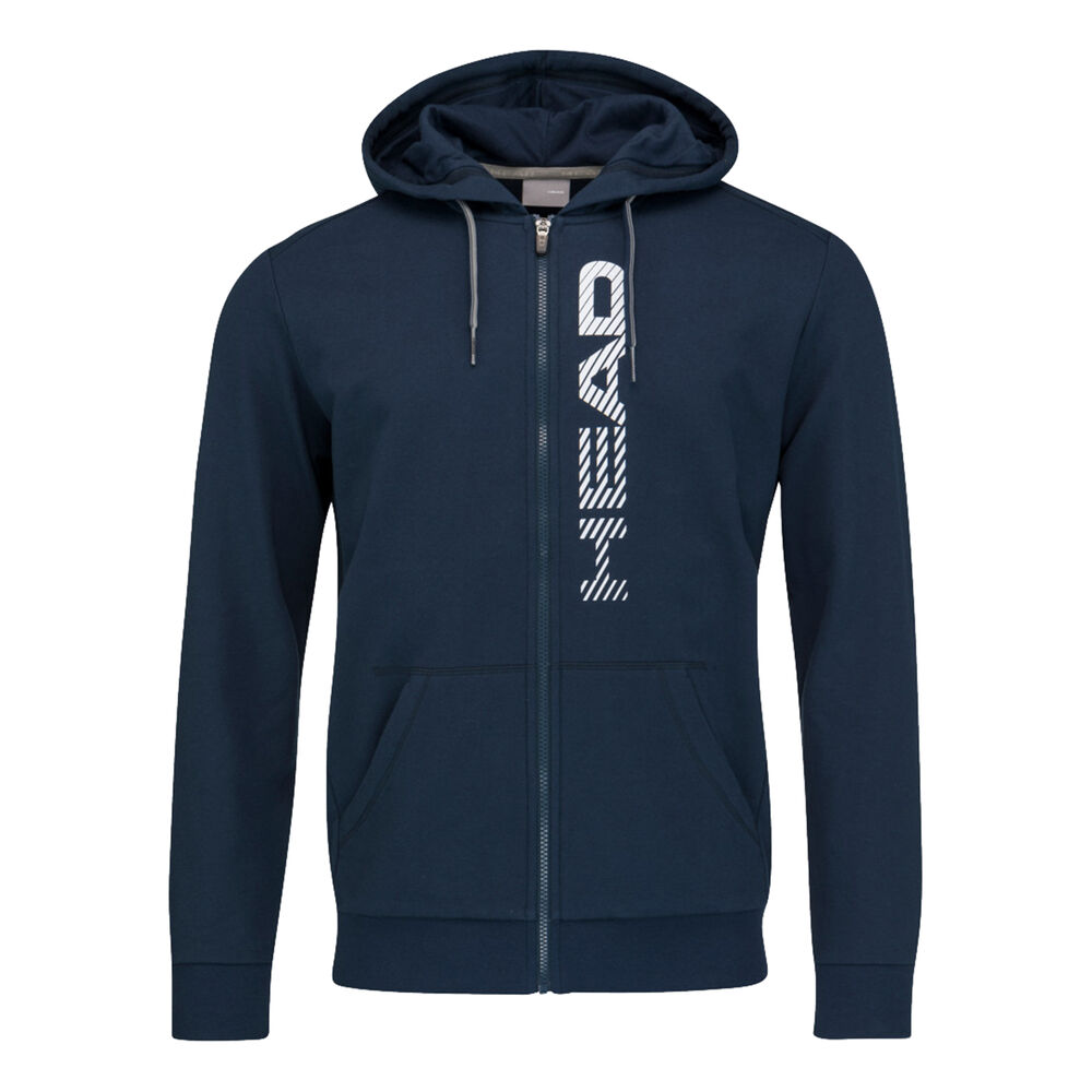 HEAD Fynn Sudadera con cremallera Hombres - azul, blanco