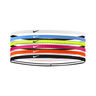 Nike Flex Classic Slim Cinta Para El Pelo Pack De 6-Amarillo Neón,Rosa