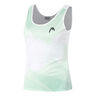 Spirit II Camiseta De Tirantes Mujeres-Mint,Blanco