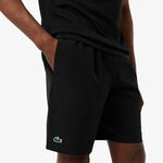 Ropa Lacoste Lacoste Novak Djokovic Shorts Hombres-Negro,Dorado