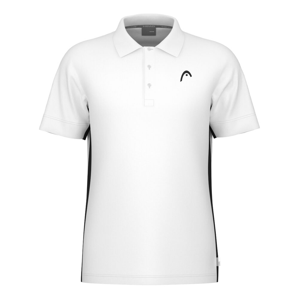 HEAD Slice Polo Hombres-Blanco