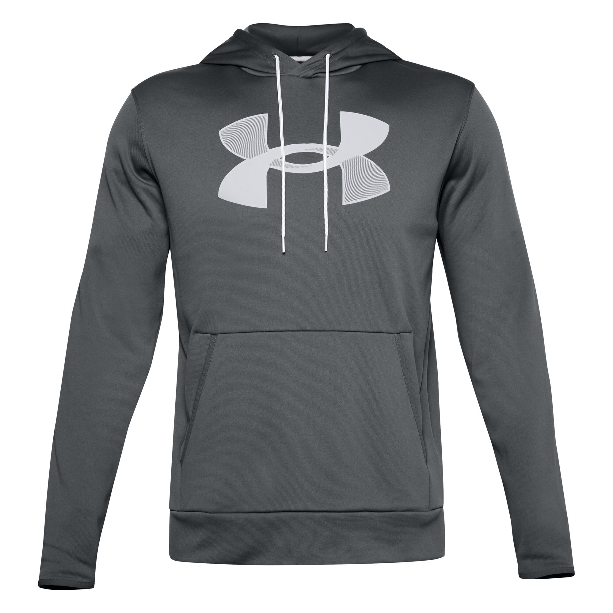 Under Armour Big Logo Sudadera Con Capucha Hombres Gris Oscuro, Gris Claro compra online