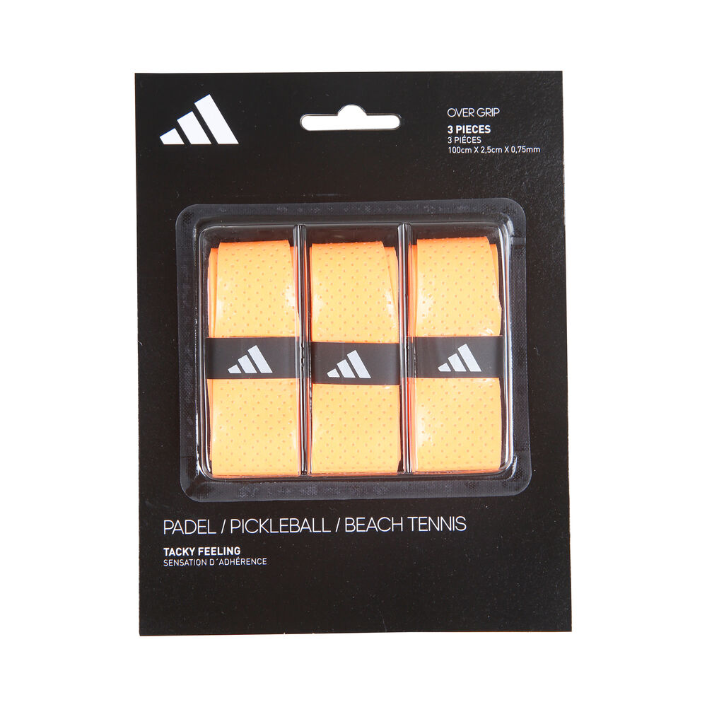 adidas Padel Overgrip Pack De 3-Naranja
