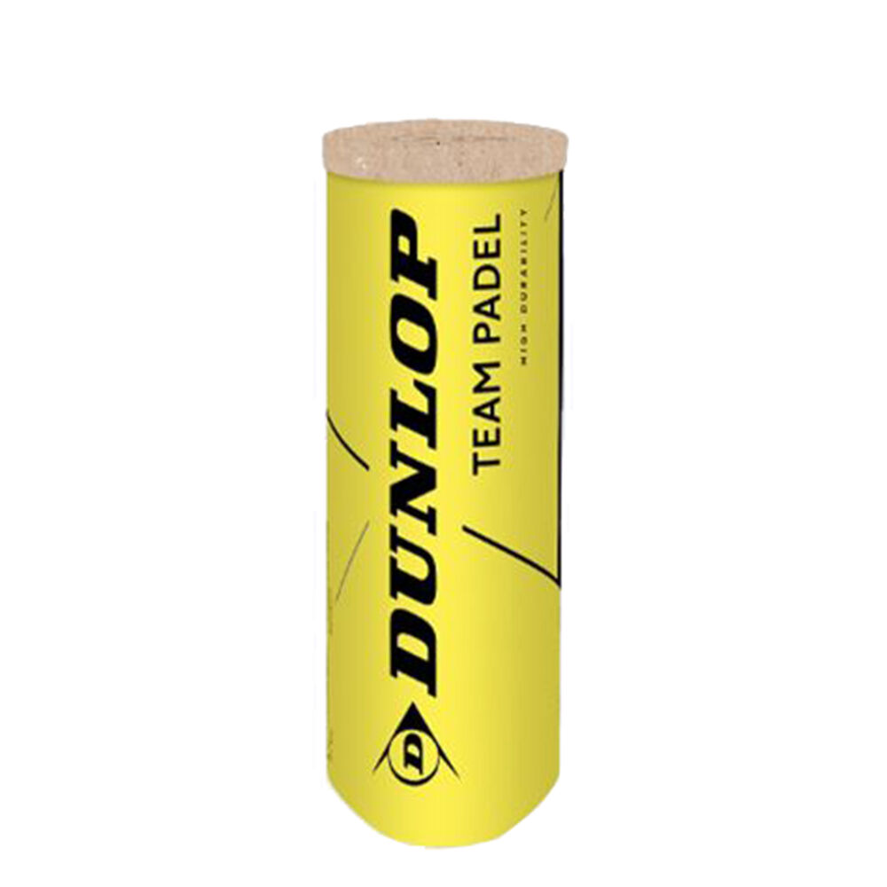 Dunlop Team Padel Bote De 3 Pelotas
