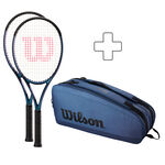 Pack Raqueta + Raquetero Wilson Ultra 100UL V4.0 plus Schlägertasche