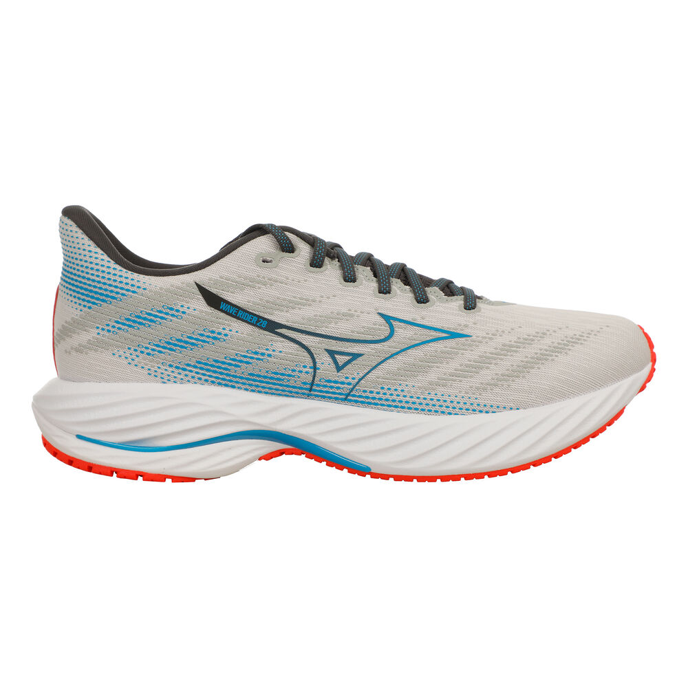 Mizuno Wave Rider 28 Zapatilla neutral Hombres - gris, azul