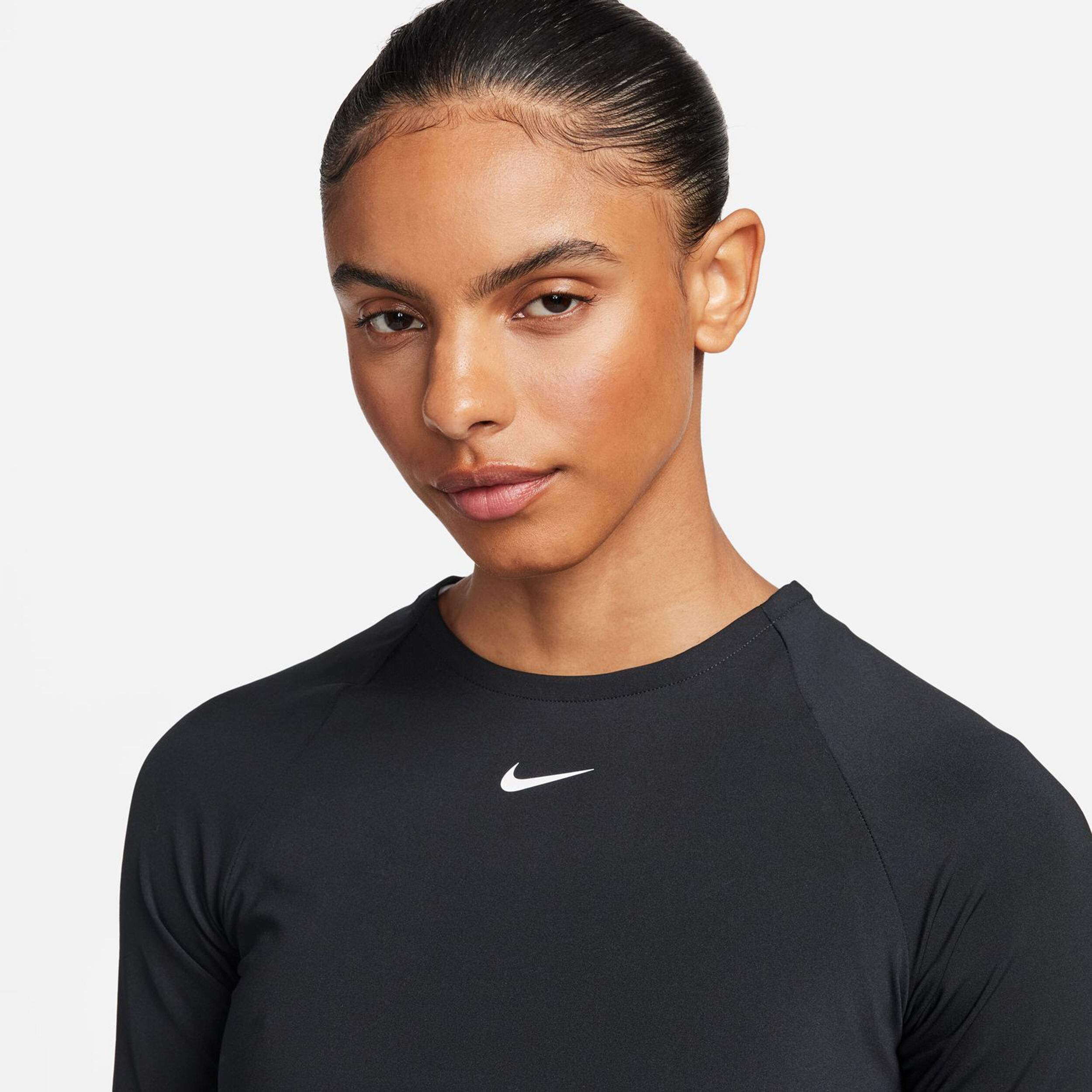 Nike pro manga larga hot sale