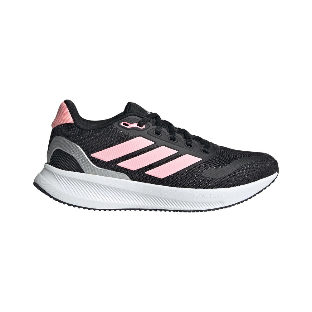 adidas Runfalcon 5 Zapatilla Neutral Niños-Negro,Rosa