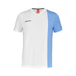 Ropa Babolat Babolat Play Crew Neck Camiseta de manga corta Chicos - blanco, azul claro