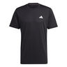 Essentials Training Camiseta De Manga Corta Hombres-Negro