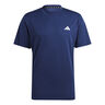 Essentials Training Camiseta De Manga Corta Hombres-Azul Oscuro