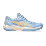 Zapatillas de p&aacute;del ASICS ASICS Game FF Zapatilla De P&aacute;del Mujeres-Azul-gris,Naranja