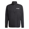 Terrex MT Half-Zip Camiseta De Running Hombres-Negro