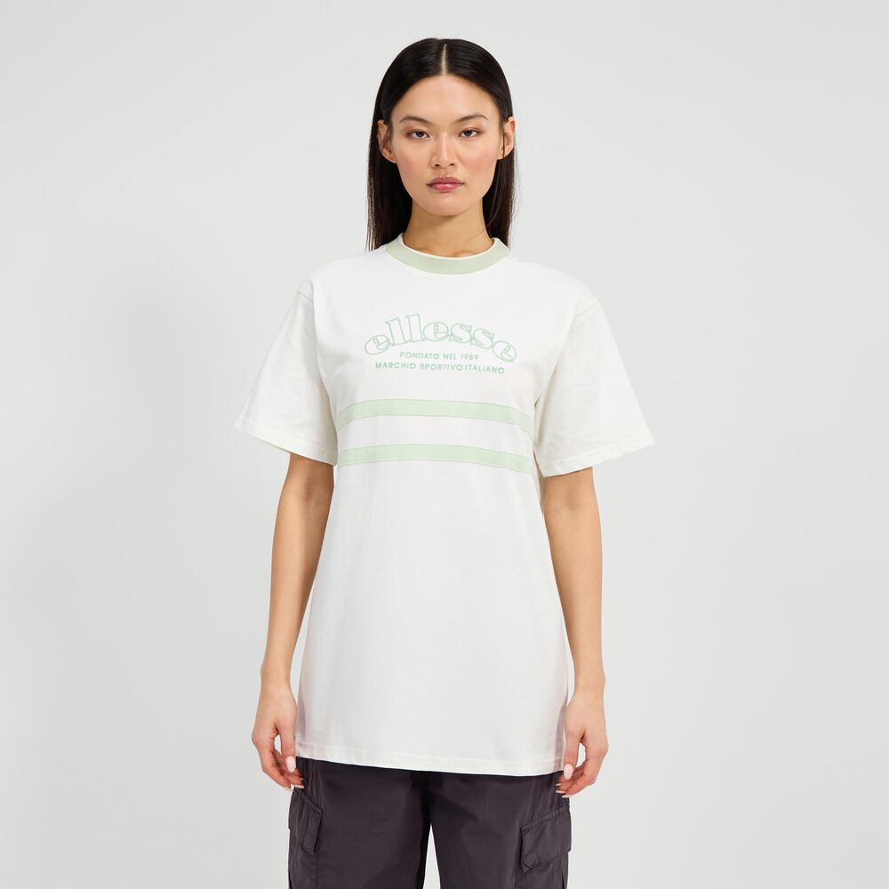Ellesse Thones Camiseta De Manga Corta Mujeres - Crema, Salvia