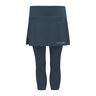 Club Falda Con Malla Mujeres-Azul Oscuro