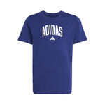 Ropa adidas adidas Colleg Camiseta De Manga Corta Chicos-Azul Oscuro