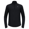 Zeroweight Warm Mid Layer 1/2 Zip Camiseta De Running Hombres-Negro