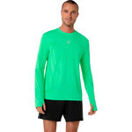 Ropa ASICS ASICS Road Seamless Camiseta de running Hombres-verde, verde