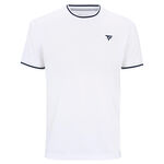Ropa de tenis Tecnifibre Tecnifibre Team Tech Camiseta de manga corta Hombres - blanco