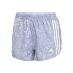 Ropa adidas adidas Own The Run AOP 3in Pantalones Cortos Mujeres-Morado,Blanco