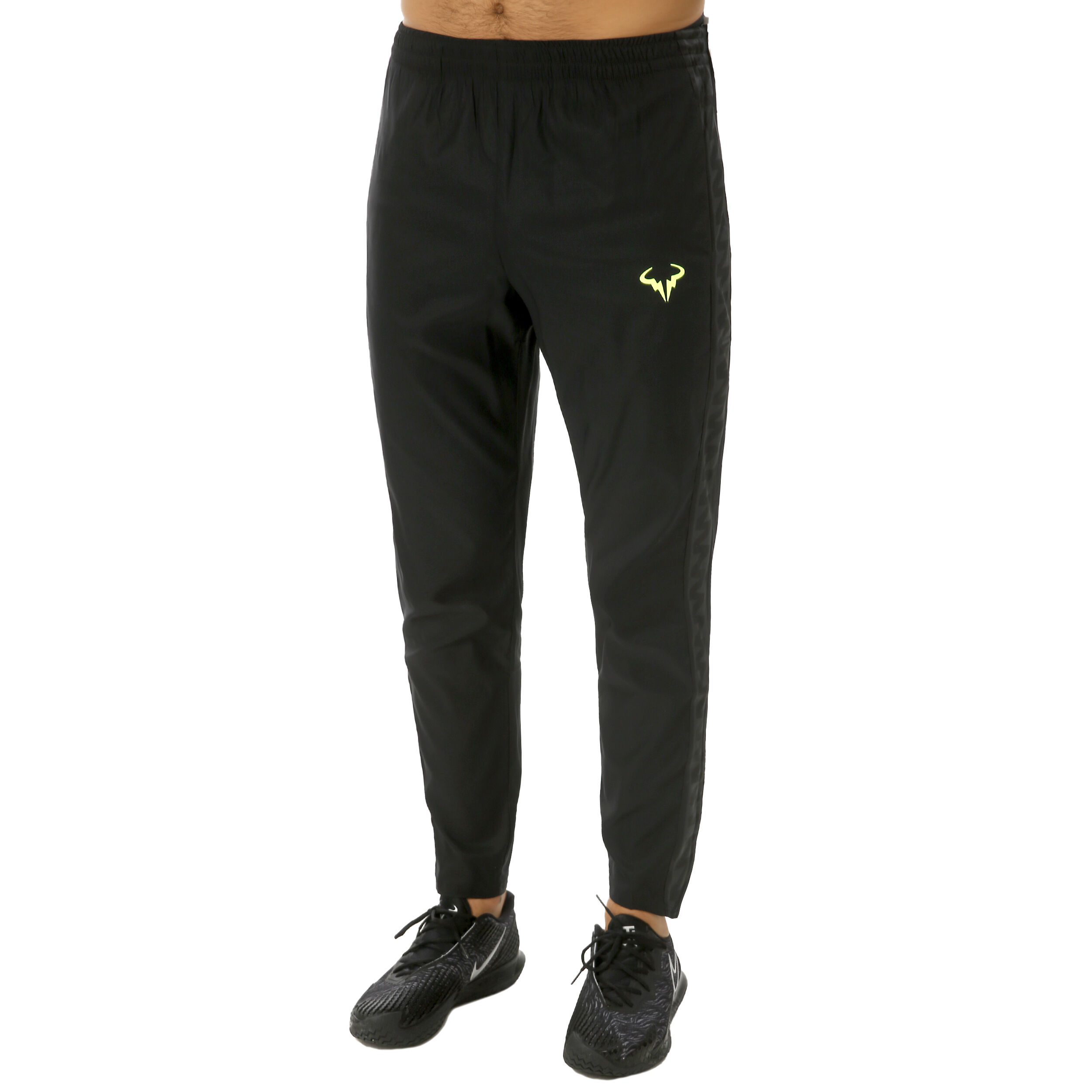 Buy Nike Rafael Nadal Court Pantalon De Entrenamiento Hombres Negro Amarillo Neon online Tennis Point ES