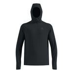 Ropa Odlo Odlo X-Alp Midlayer Camiseta De Running Hombres-Negro