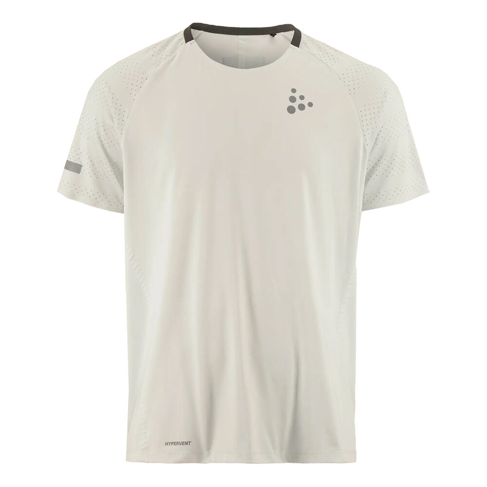Craft Pro Hypervent Camiseta De Running Hombres - Crema