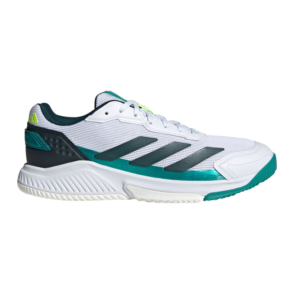 adidas Courtquick Padel Zapatilla De Pádel Hombres-Blanco,Negro