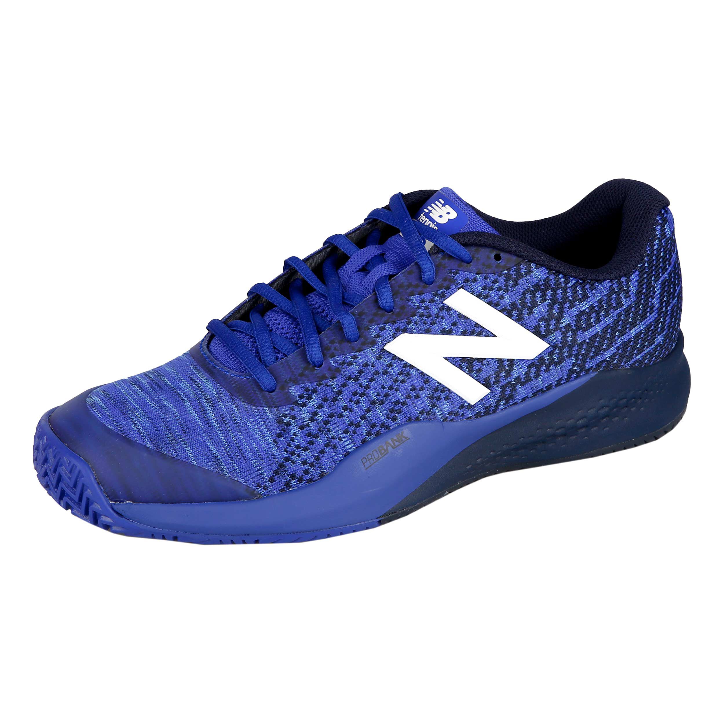 996 V3 Clay Zapatilla Tierra Batida Hombres Azul Azul Oscuro