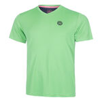 Ropa BIDI BADU BIDI BADU Crew Inside Out V-Neck Camiseta De Manga Corta Hombres-Verde Neón,Azul Oscuro