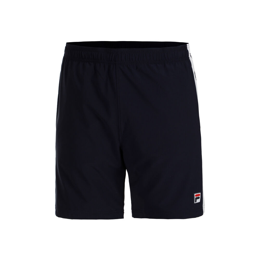 Fila Jakob Shorts Hombres - Azul Oscuro, Blanco