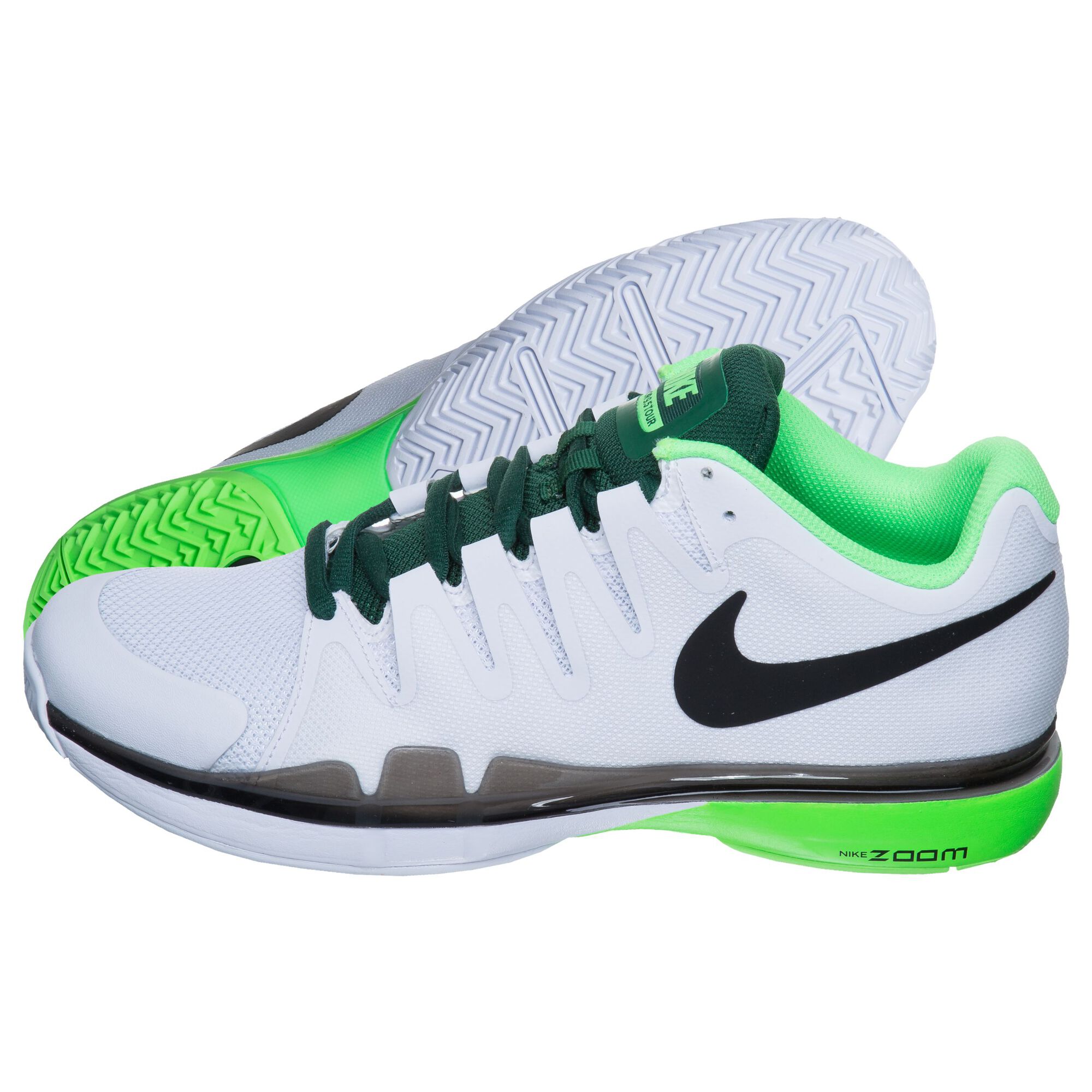 Satisfacer deficiencia autoridad Nike Roger Federer Zoom Vapor 9.5 Tour Zapatilla Todas Las Superficies  Hombres - Blanco, Verde compra online | Tennis-Point