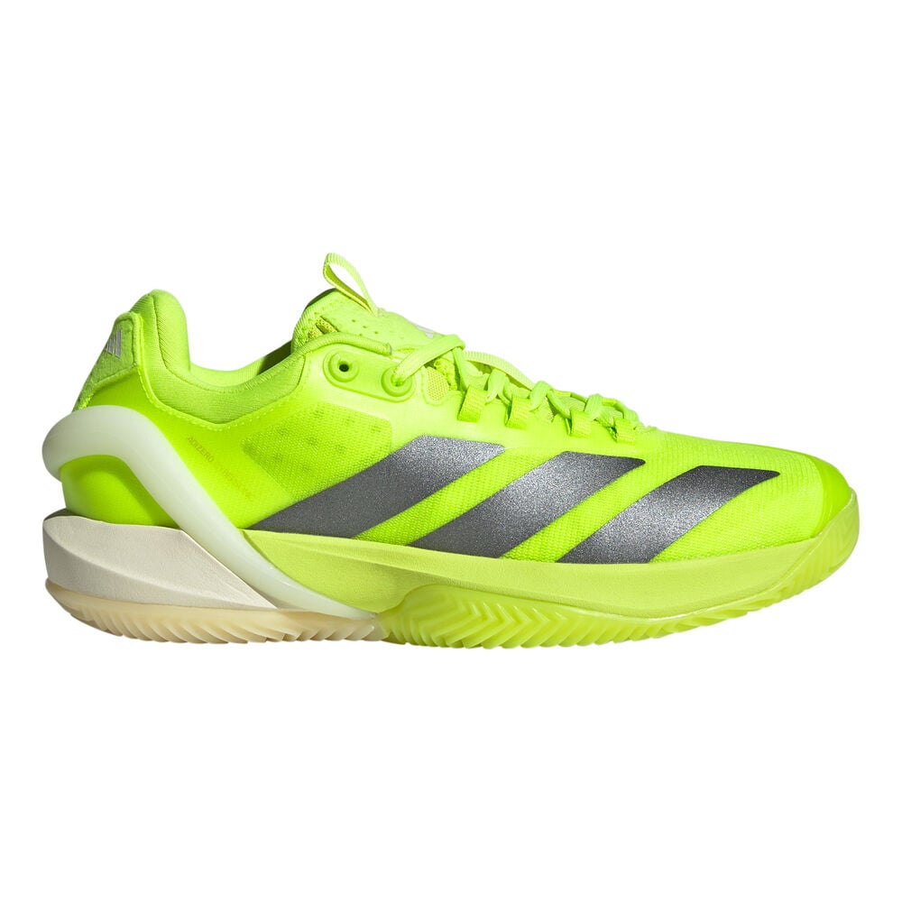 adidas Adizero Cybersonic Zapatilla Tierra Batida Mujeres-Lima,Plateado