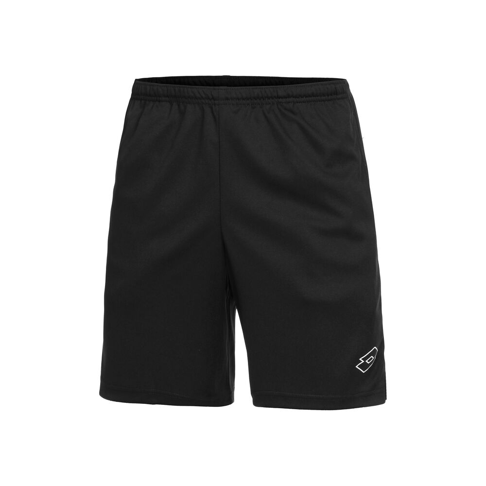 Lotto Squadra III 9in Shorts Hombres - Negro