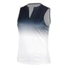 Sleeveless Tee Tanja Camiseta de tirantes Mujeres - azul oscuro, blanco