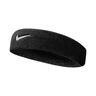 Swoosh Cinta Para La Cabeza-Negro,Blanco