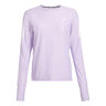 Own The Run Camiseta De Manga Larga Mujeres-Morado,Blanco