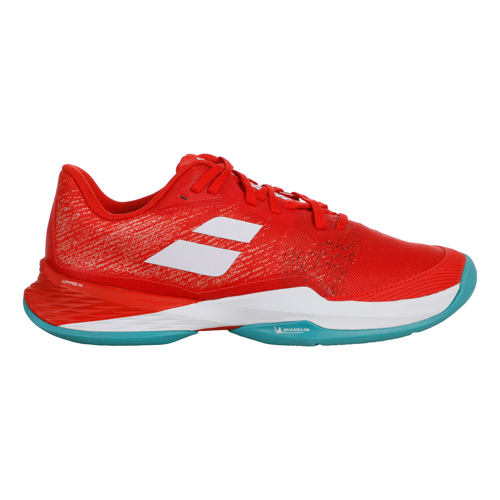 Babolat Jet Mach 3 Zapatilla Todas Las Superficies Mujeres-Coral,Verde