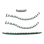 Accesorios para raquetas Yonex Yonex Percept 100/100L/GAME Olive Green Juego de cintas con ojales 