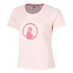 Ropa Quiet Please Quiet Please Endlessly Bracket Camiseta De Manga Corta Mujeres-Rosa,Multicolor