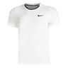 Court Dri-Fit Advantage Camiseta De Manga Corta Hombres-Blanco