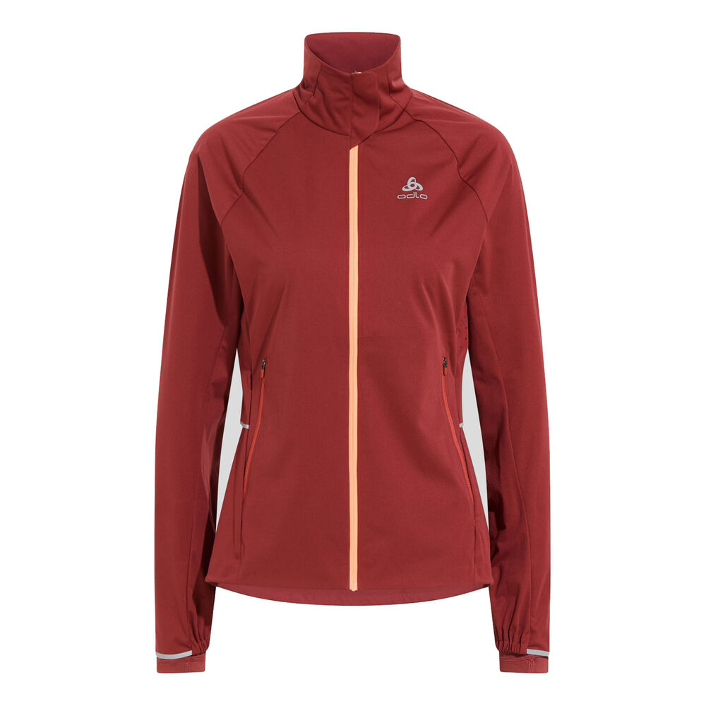 Odlo Zeroweight Pro Warm Chaqueta Para Correr Mujeres - Berry